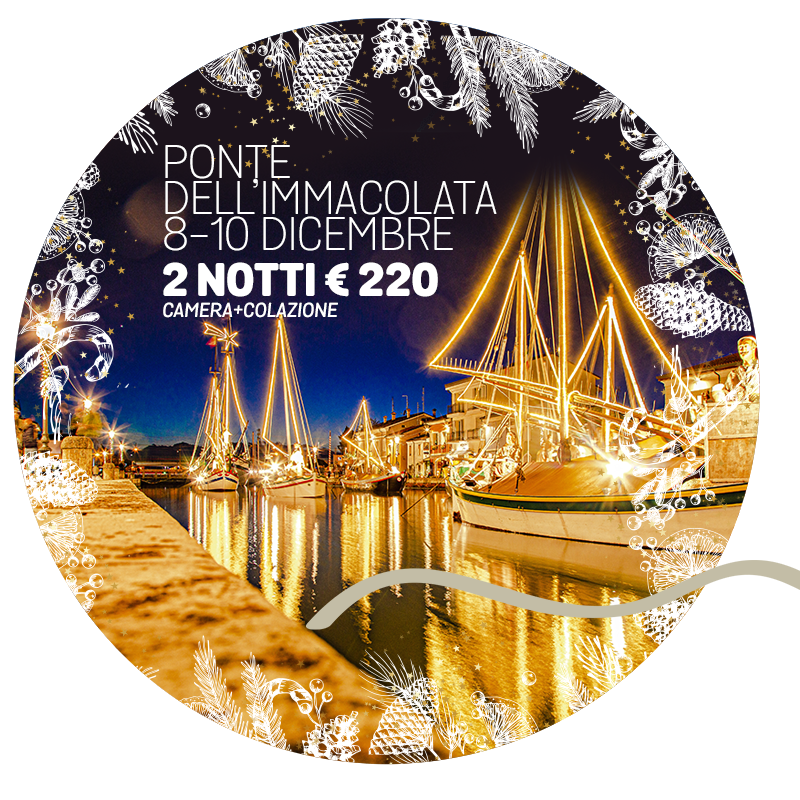 Hotel RIO B&B Cesenatico Presepe Galleggiante Ponte dell'Immacolata 2022